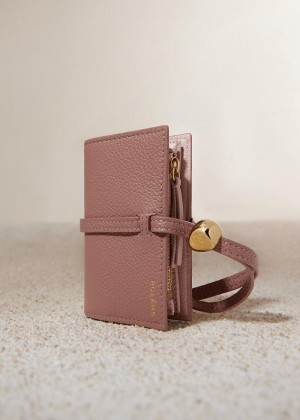 Polene Kayé Card Holder Rosa | Italia_P49105