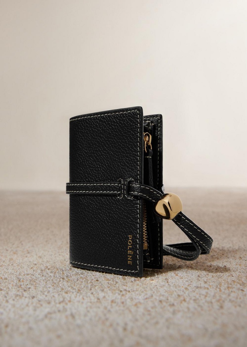 Polene Kayé Card Holder Nere | Italia_P27150