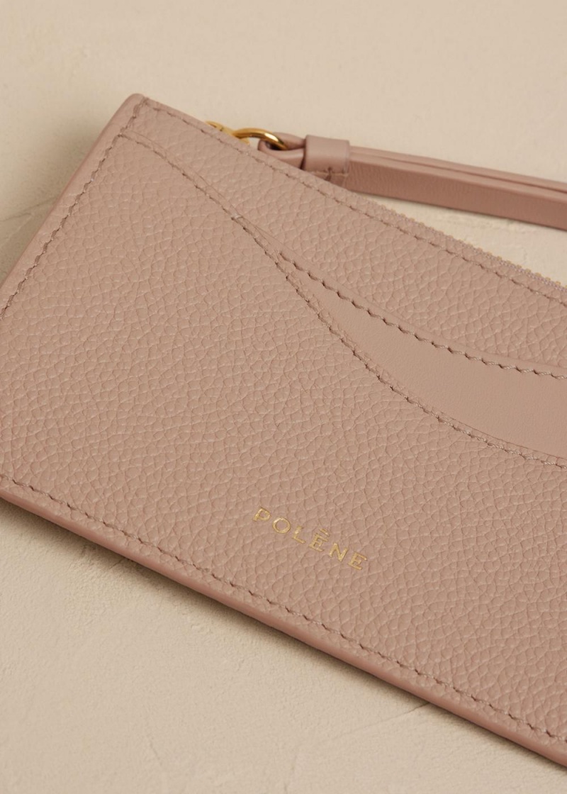 Polene Sierra Mini Pouch Beige | Italia_P36885