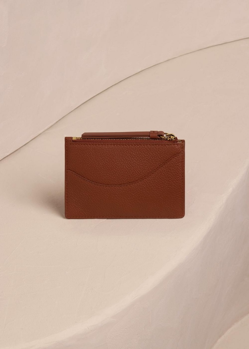 Polene Sierra Mini Pouch Marroni | Italia_P20778