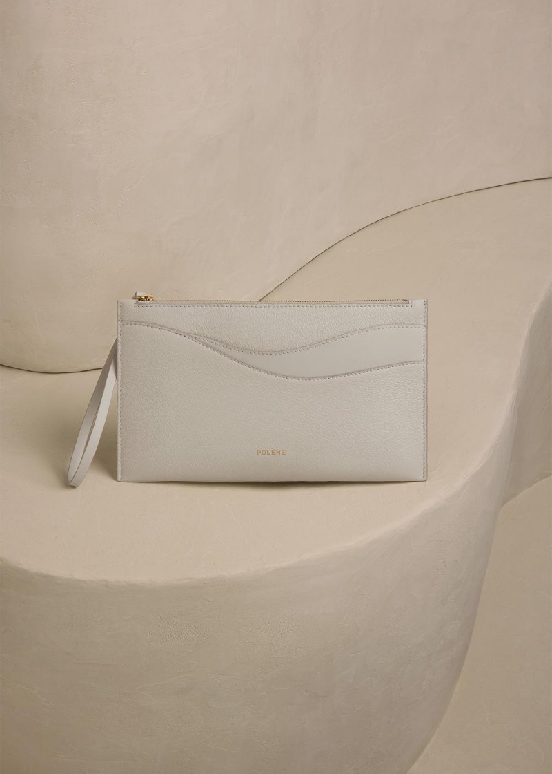 Polene Sierra Pouch Bianche | Italia_P98041